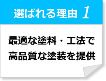 選ばれる理由1 あらゆる工事に一括対応